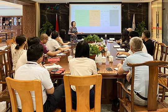 k1十年体育品牌召开2021年中总结大会