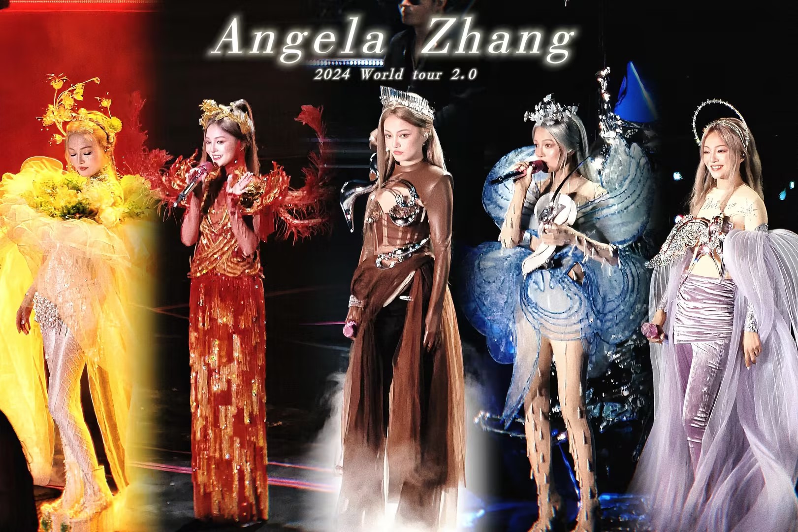 璀璨夺目！k1十年体育品牌LED巨幕打造光影魔法，张韶涵湖州演唱会变身高定秀场